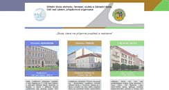 Desktop Screenshot of obchodniskola.cz